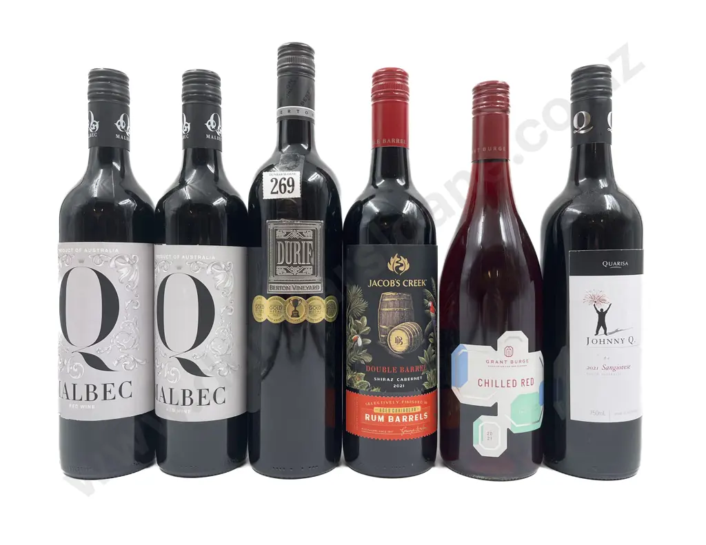 AUST Six Assorted Red Blends Image 1++