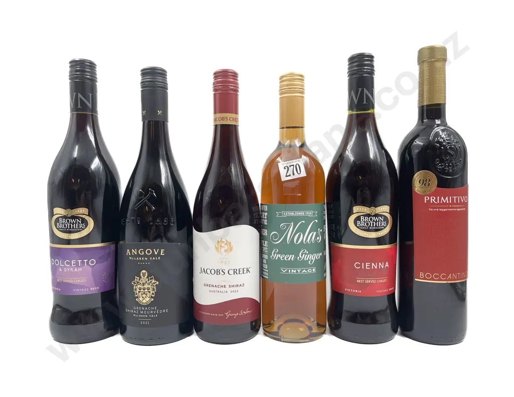 AUST Six Assorted Red Blends Image 1++
