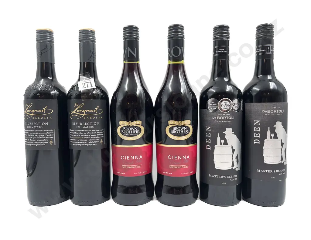 AUST Six Assorted Red Blends Image 1++