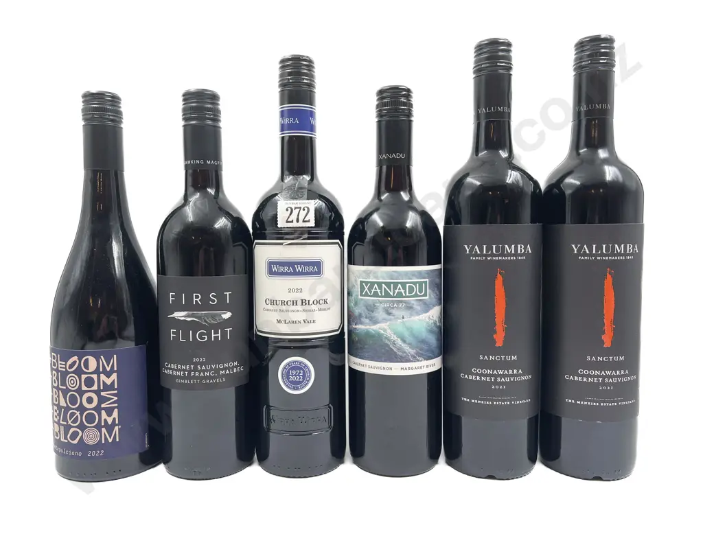 AUST Six Assorted Red Blends Image 1++