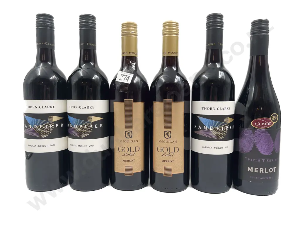 AUST Six Assorted Merlot Image 1++