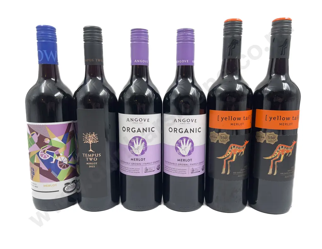 AUST Six Assorted Merlot Image 1++