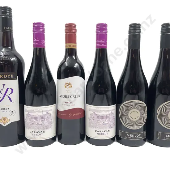 AUST Six Assorted Merlot