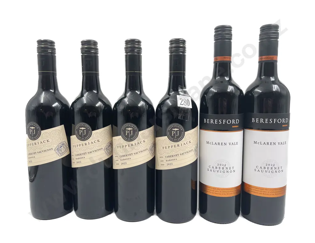 AUST Six Assorted Cabernet Sauvignon Image 1++