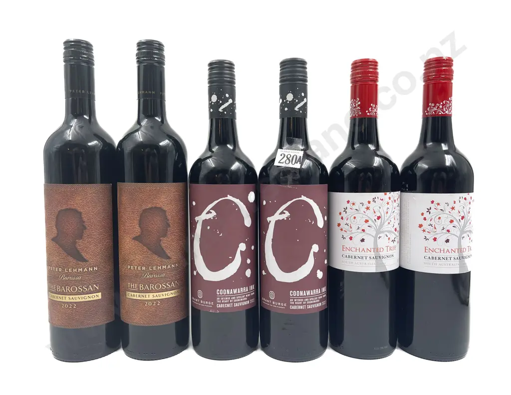 AUST Six Assorted Cabernet Sauvignon Image 1++