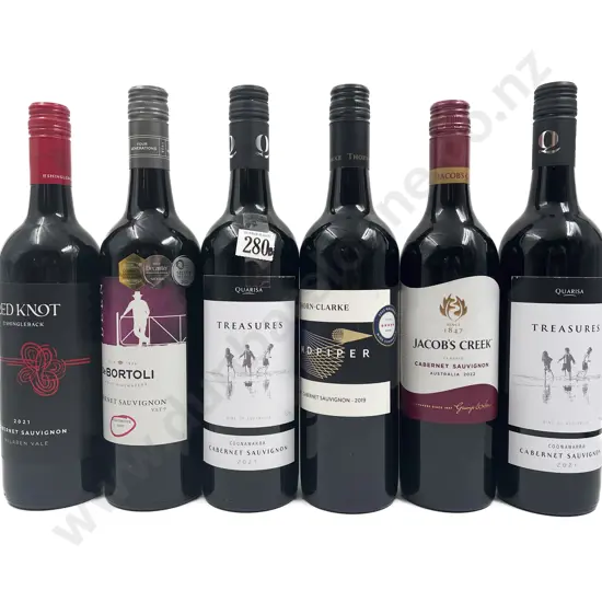 AUST Six Assorted Cabernet Sauvignon