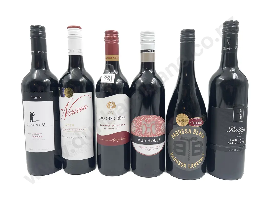AUST Six Assorted Cabernet Sauvignon Image 1++