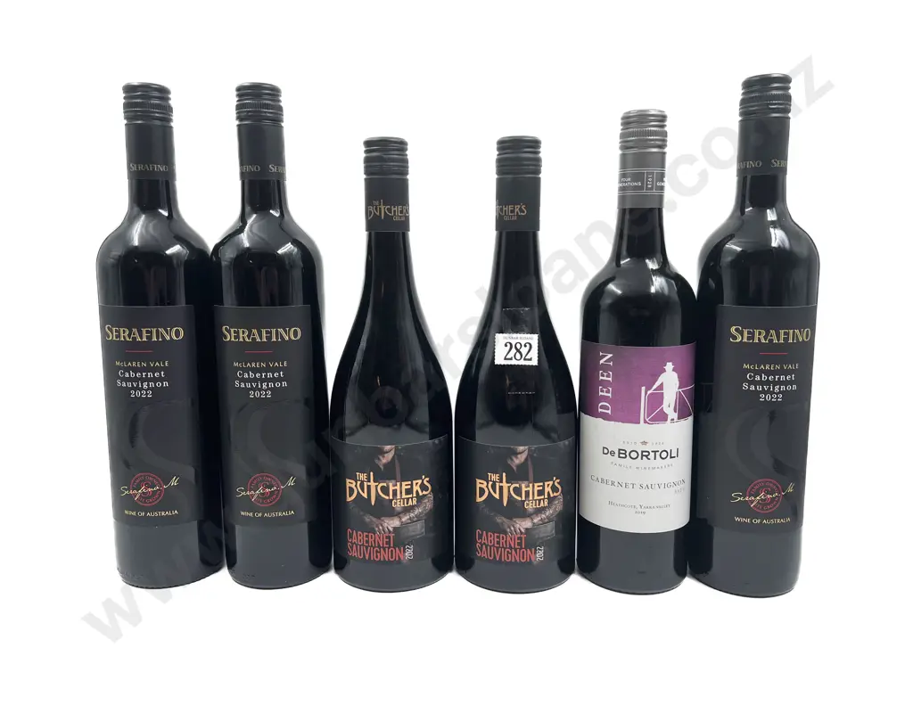 AUST Six Assorted Cabernet Sauvignon Image 1++
