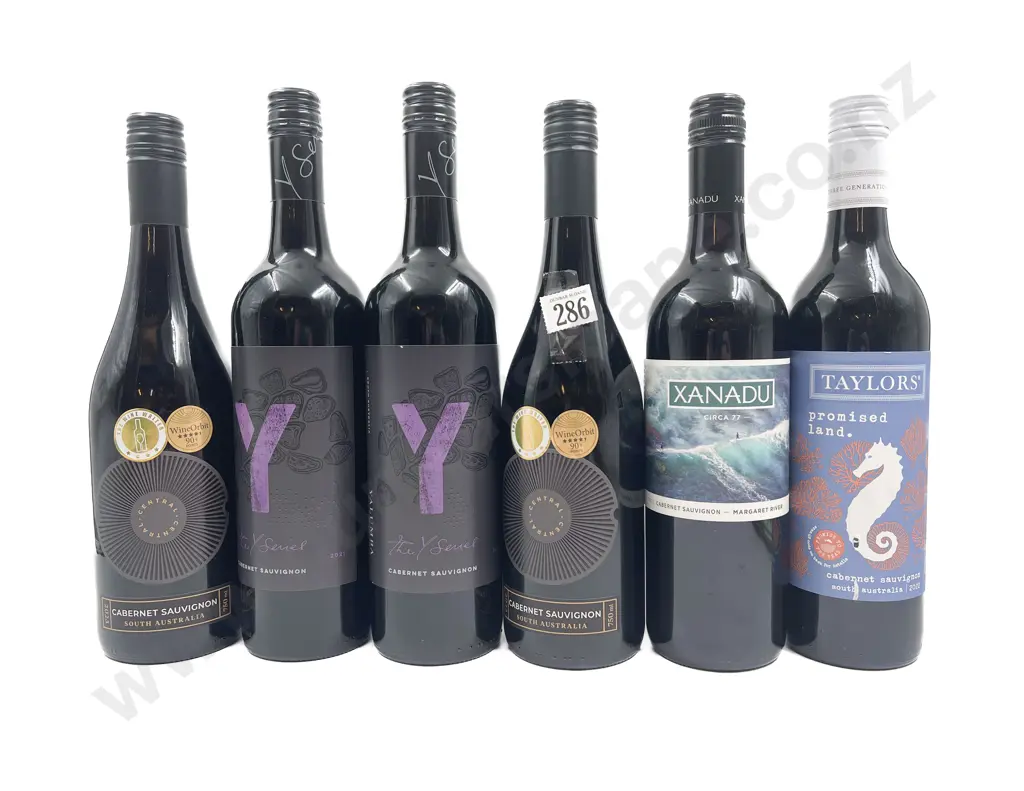 AUST Six Assorted Cabernet Sauvignon Image 1++
