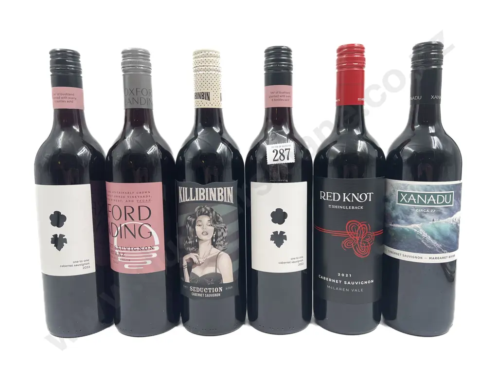 AUST Six Assorted Cabernet Sauvignon Image 1++