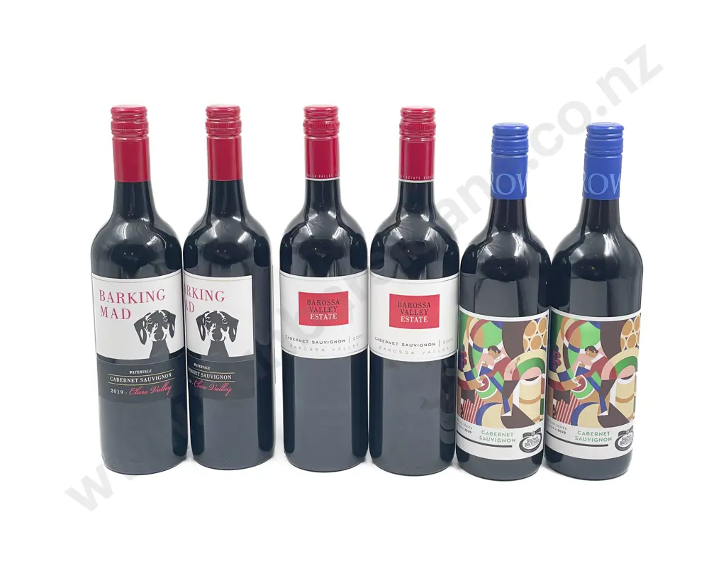 AUST Six Assorted Cabernet Sauvignon Image 1++