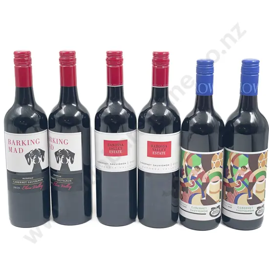 AUST Six Assorted Cabernet Sauvignon
