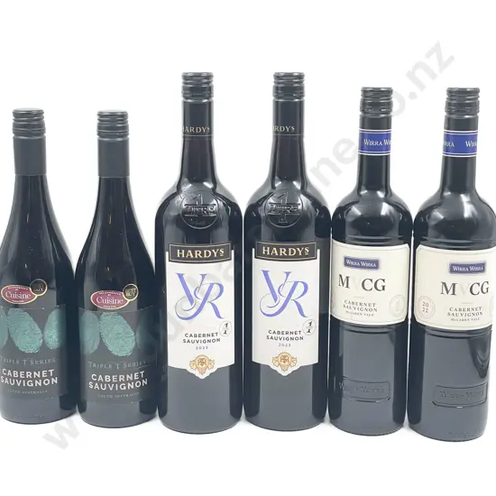 AUST Six Assorted Cabernet Sauvignon
