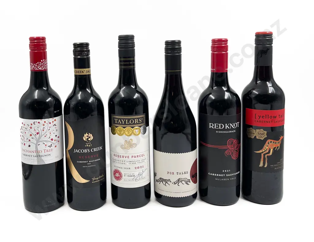 AUST Six Assorted Cabernet Sauvignon Image 1++