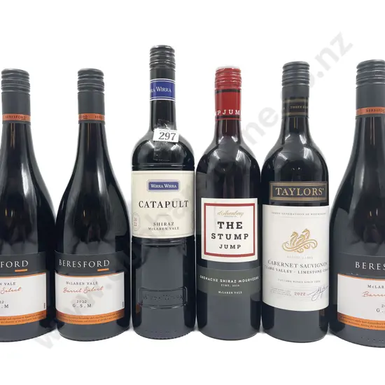 Aust Six Assorted Red Blends