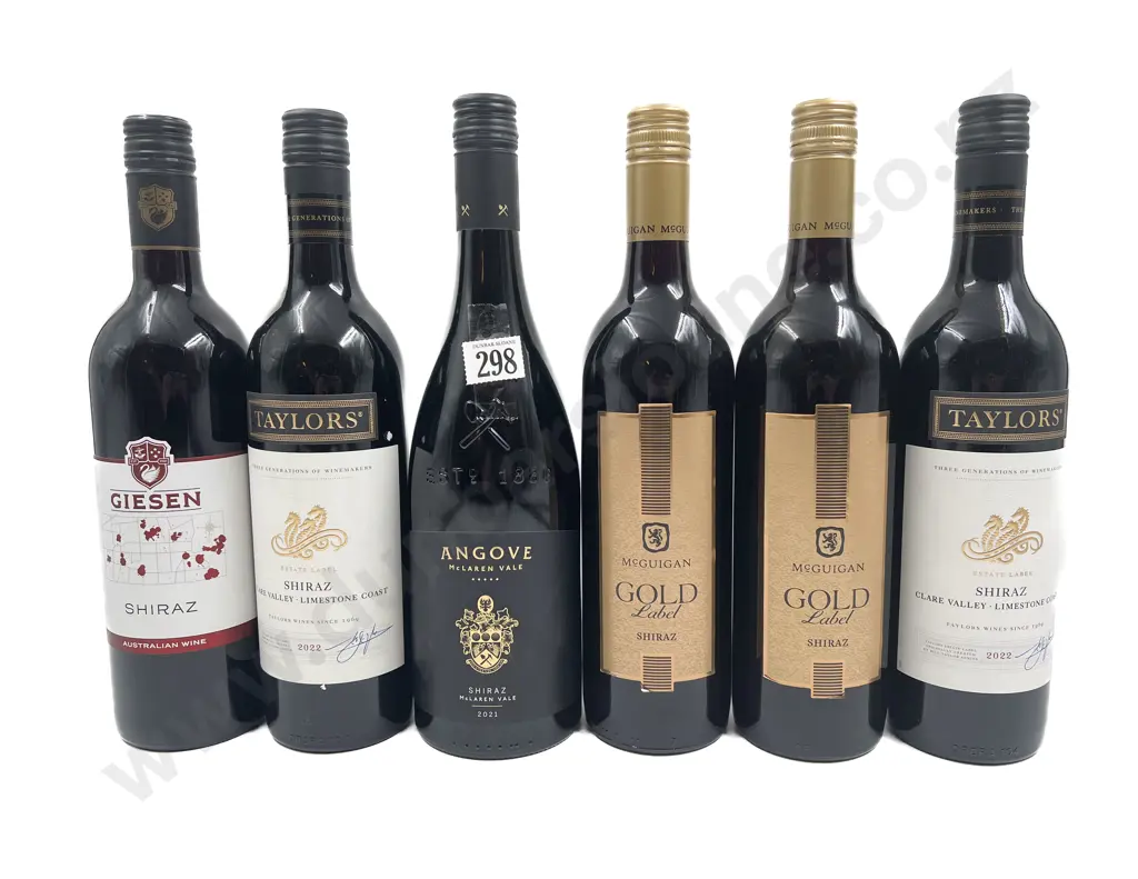 AUST Six Assorted Shiraz Image 1++