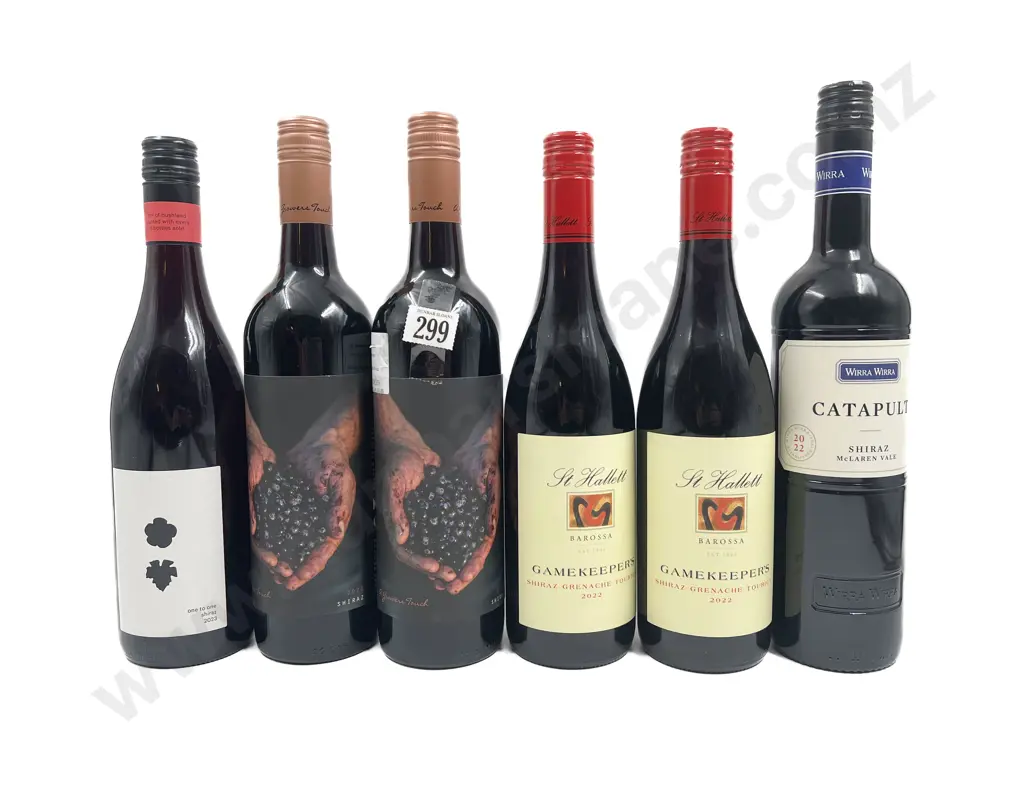 AUST Six Assorted Shiraz Image 1++