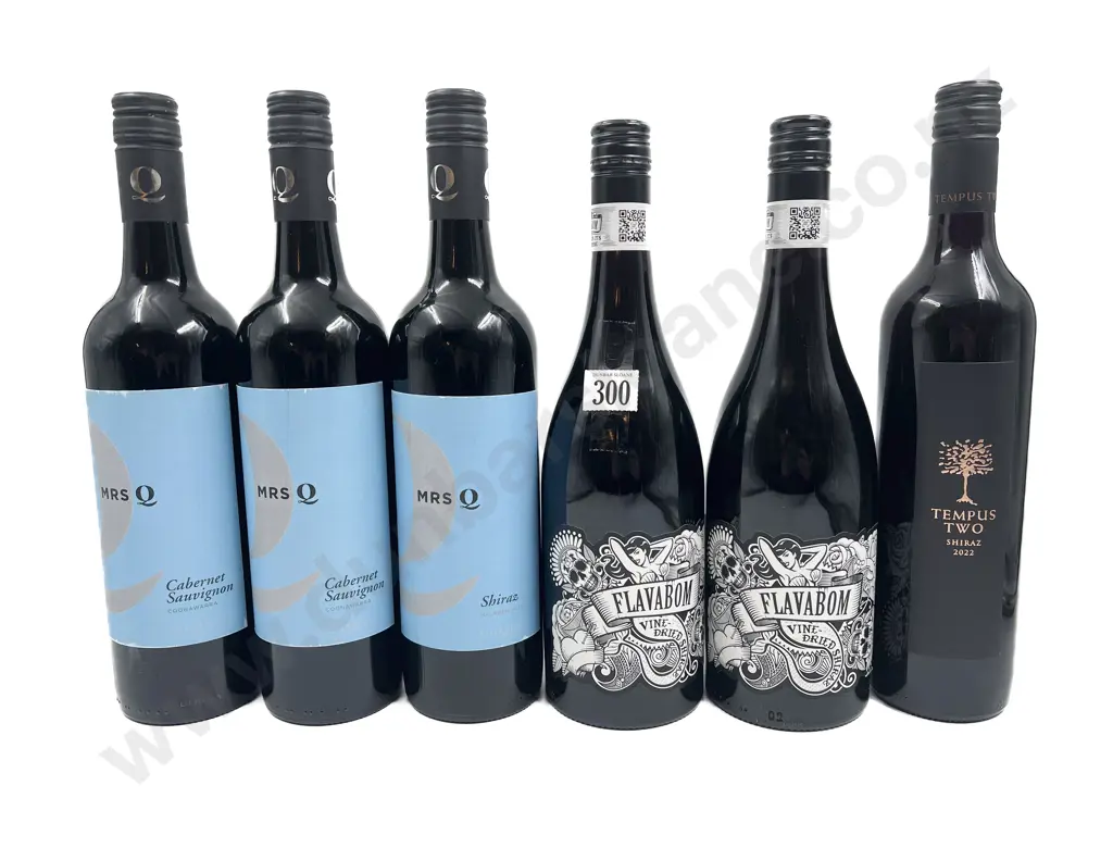 Aust Six Assorted Red Blends Image 1++