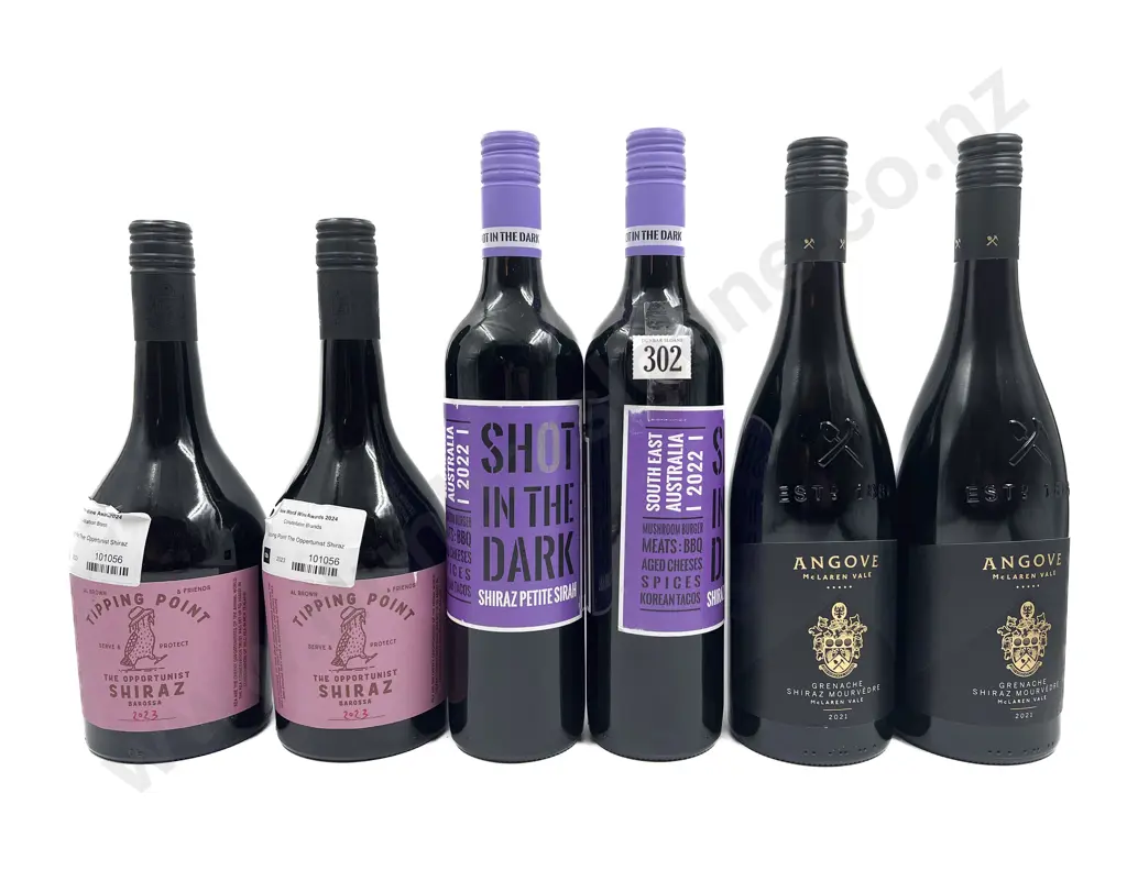 AUST Six Assorted Shiraz Image 1++