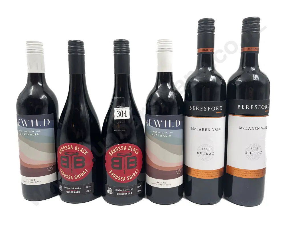 AUST Six Assorted Shiraz Image 1++