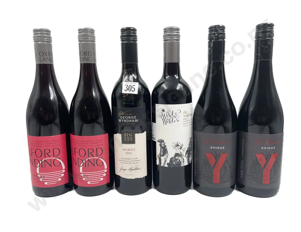AUST Six Assorted Shiraz Image 1++