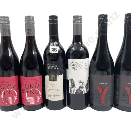 AUST Six Assorted Shiraz