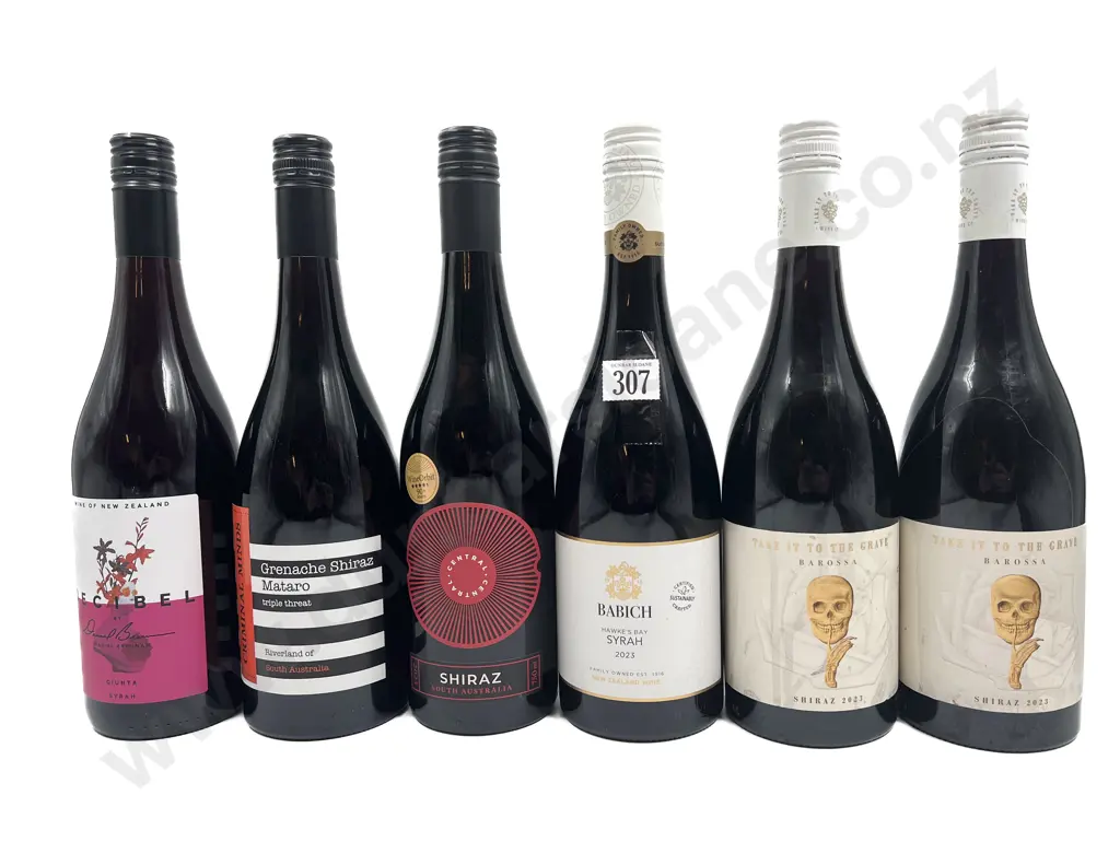 AUST Six Assorted Shiraz Image 1++