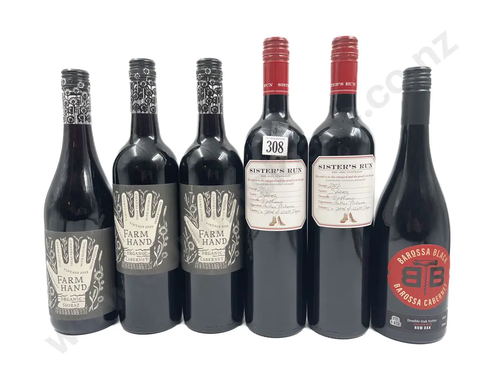 AUST Six Assorted Red Blends Image 1++