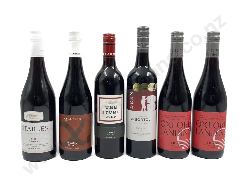 AUST Six Assorted Shiraz Image 1++