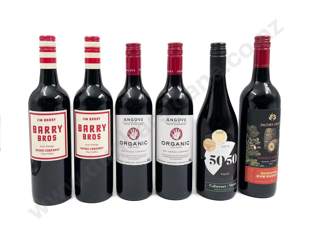 AUST Six Assorted Shiraz Image 1++