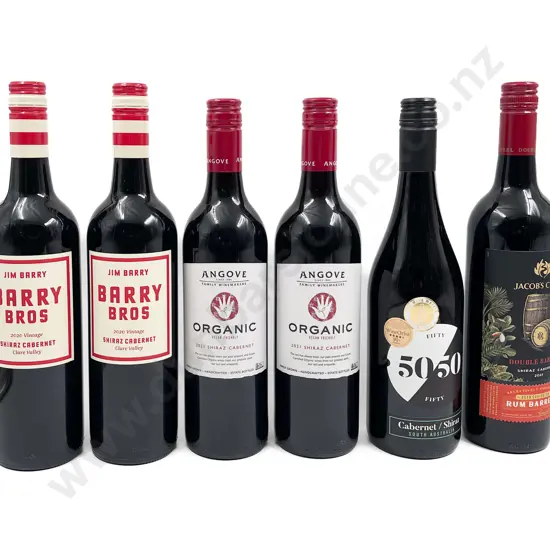 AUST Six Assorted Shiraz