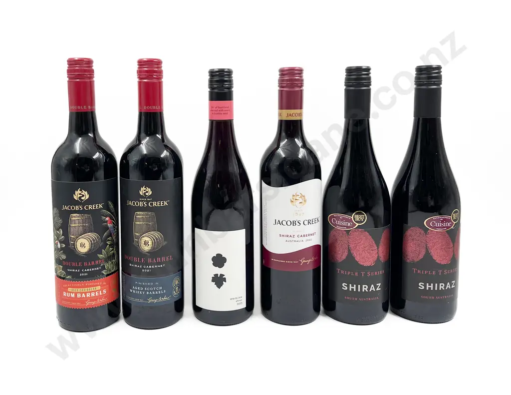 AUST Six Assorted Shiraz Image 1++