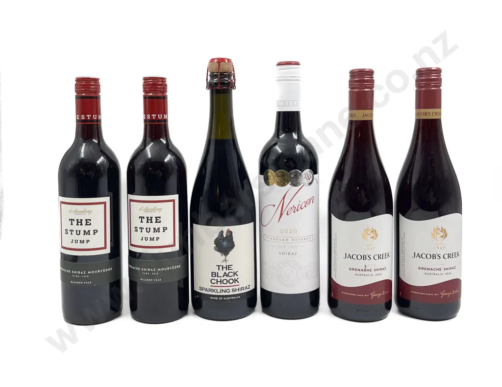 AUST Six Assorted Shiraz Image 1++