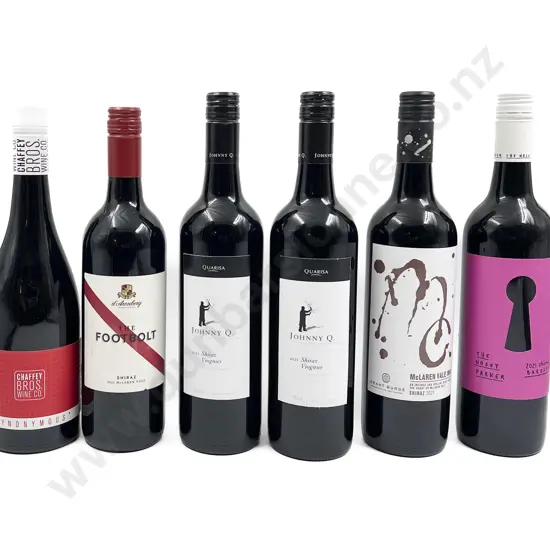 AUST Six Assorted Shiraz