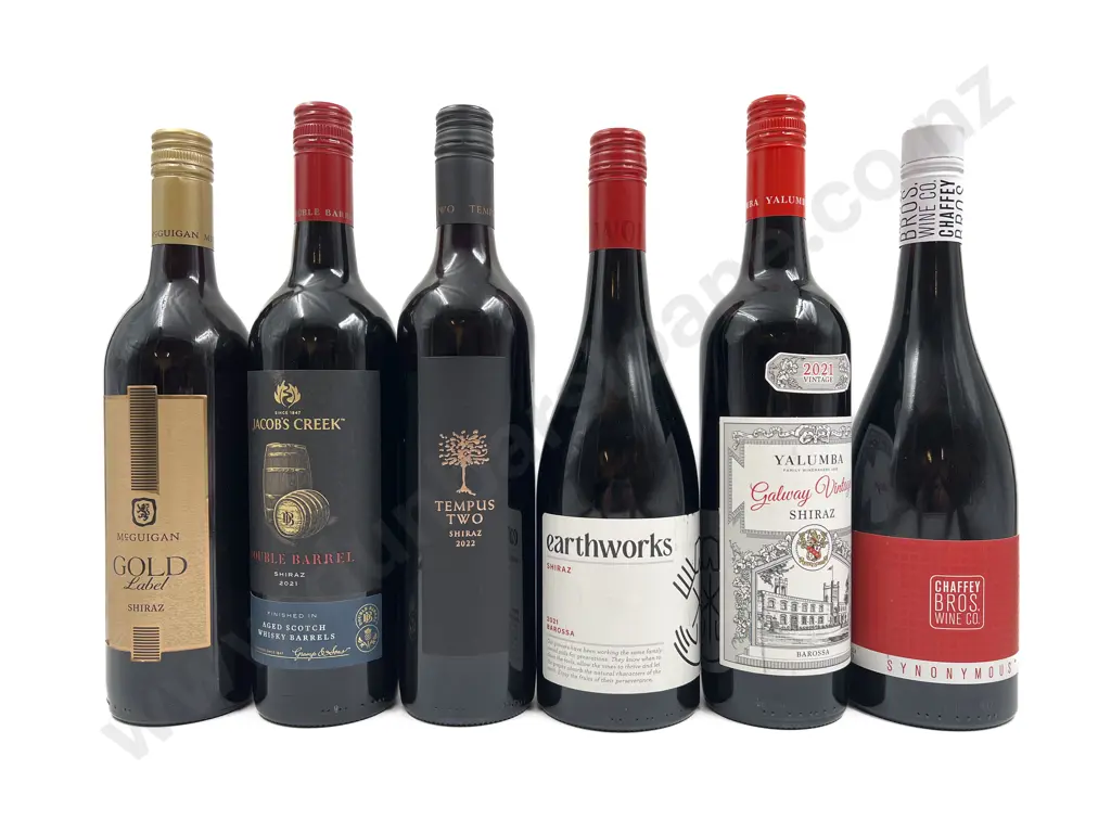 AUST Six Assorted Shiraz Image 1++