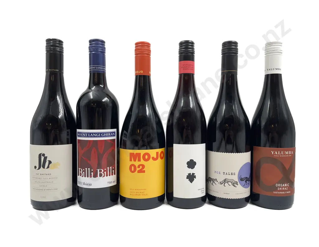 AUST Six Assorted Shiraz Image 1++