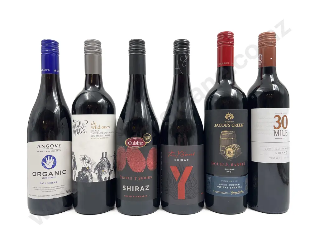 AUST Six Assorted Shiraz Image 1++