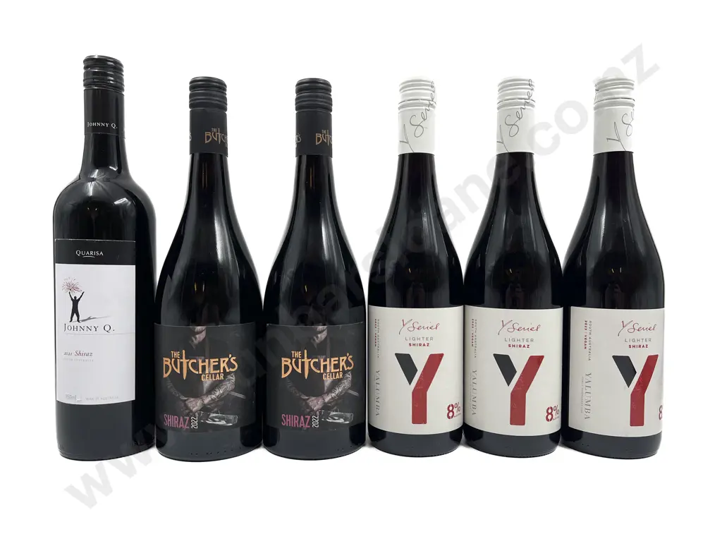 AUST Six Assorted Shiraz Image 1++