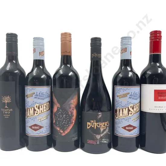 AUST Six Assorted Shiraz