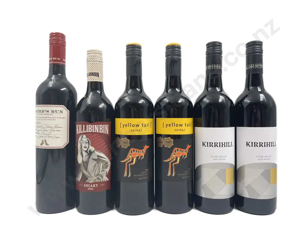 AUST Six Assorted Shiraz Image 1++