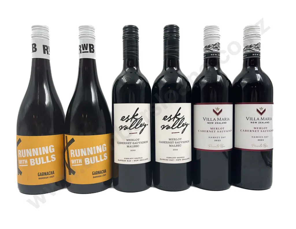 AUST Six Assorted Red Blends Image 1++