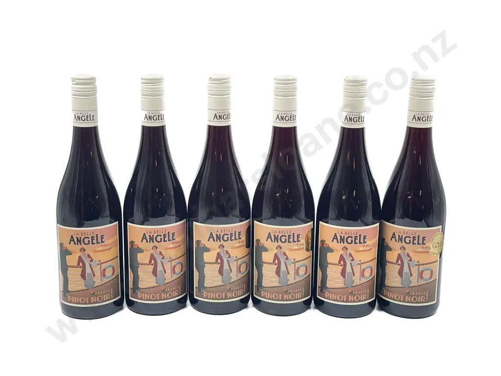 Six Assorted French Red Wines Image 1++