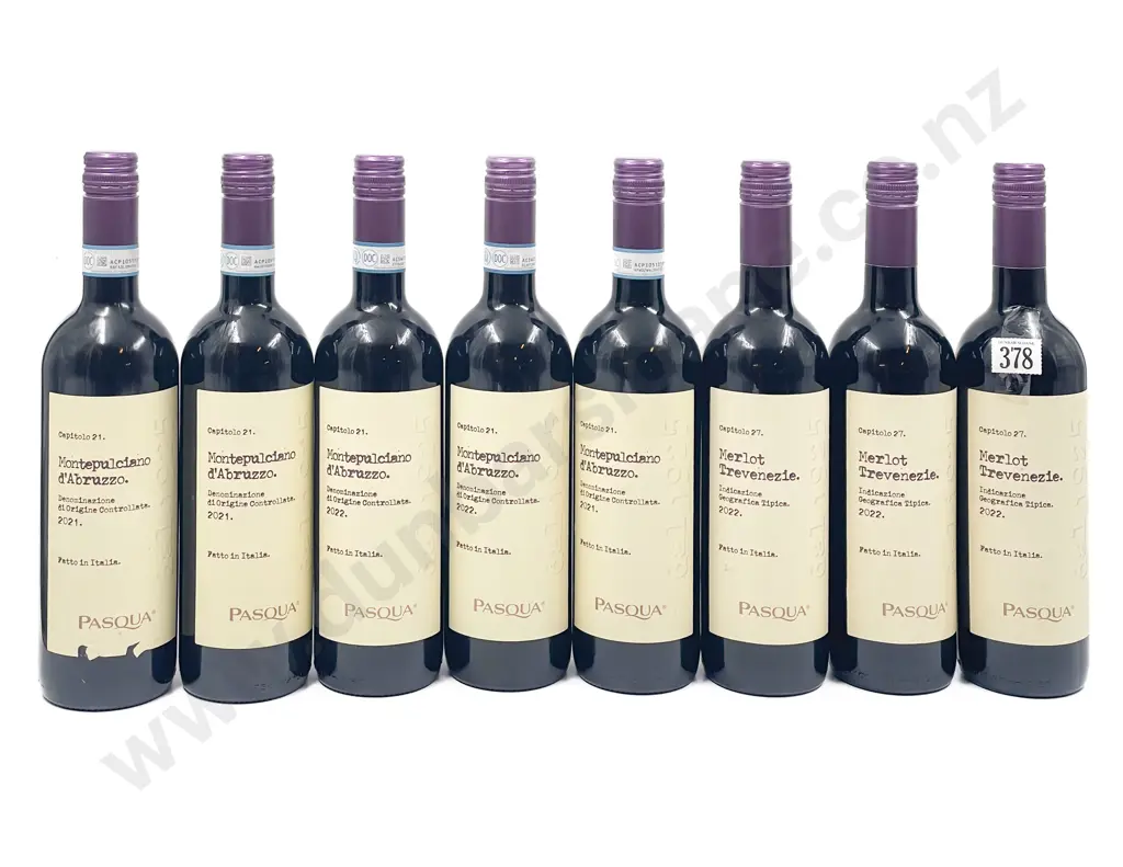 Eight Assorted Italian Red Wines Image 1++