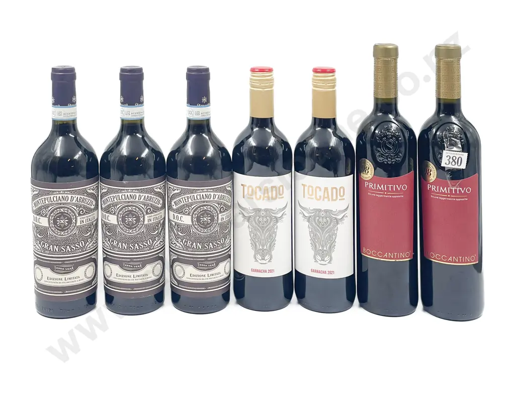 Seven Assorted Italian Red Wines Image 1++