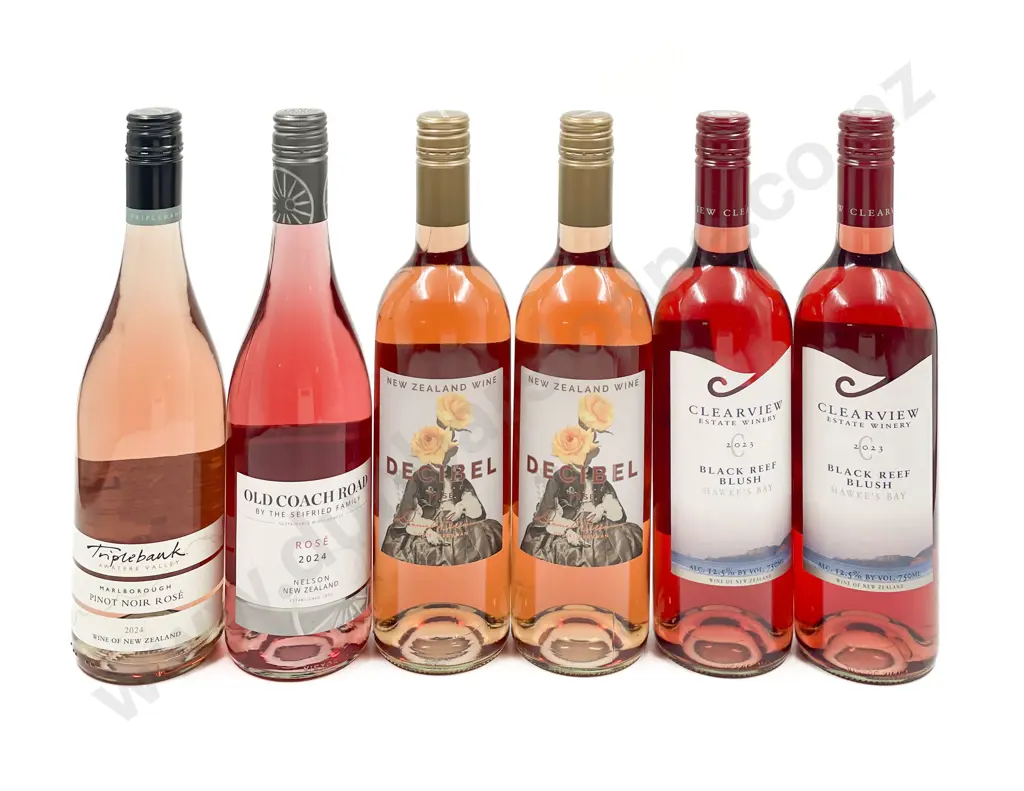 NZ Six Assorted Rose Image 1++