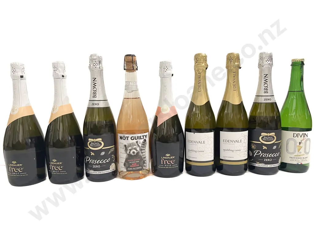 Nine Non-Alcohol and Low-Alcohol Sparkling Wines Image 1++