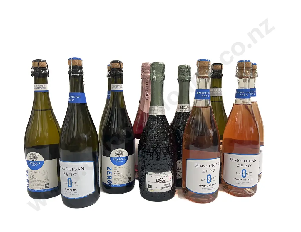 Twelve Non-Alcohol and Low-Alcohol Sparkling Wines Image 1++