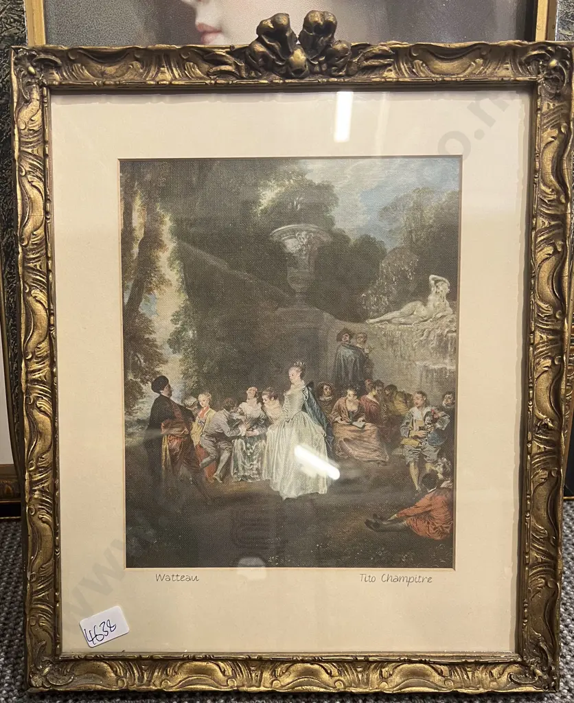 Three Assorted Vintage Prints Image 1++