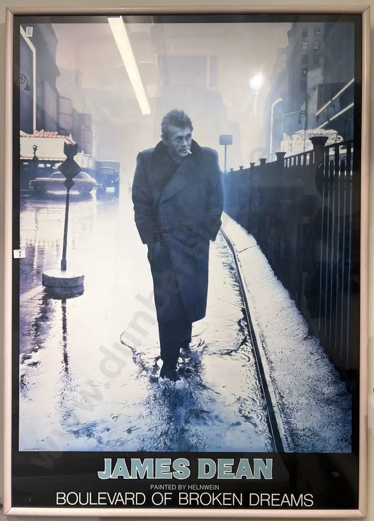 Large Reproduction James Dean Poster Image 1++