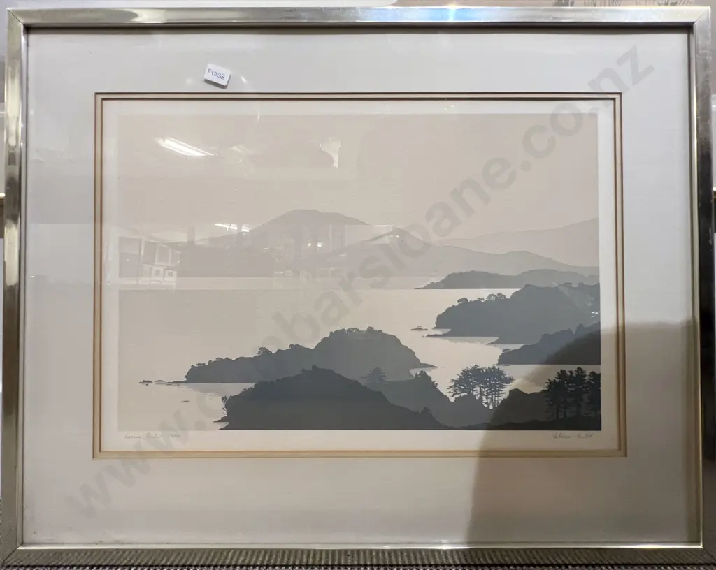Laurence Leitch "Paterson Inlet" Ltd Ed Print together with Mark Dawson Print Image 1++